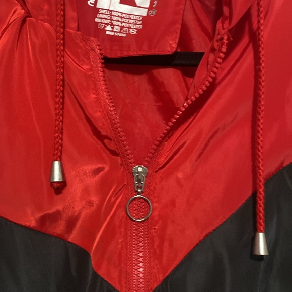 Red windbreaker - Picture 3 of 5